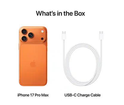 iPhone 17 Pro Max , 256 GB, Cosmic Orange