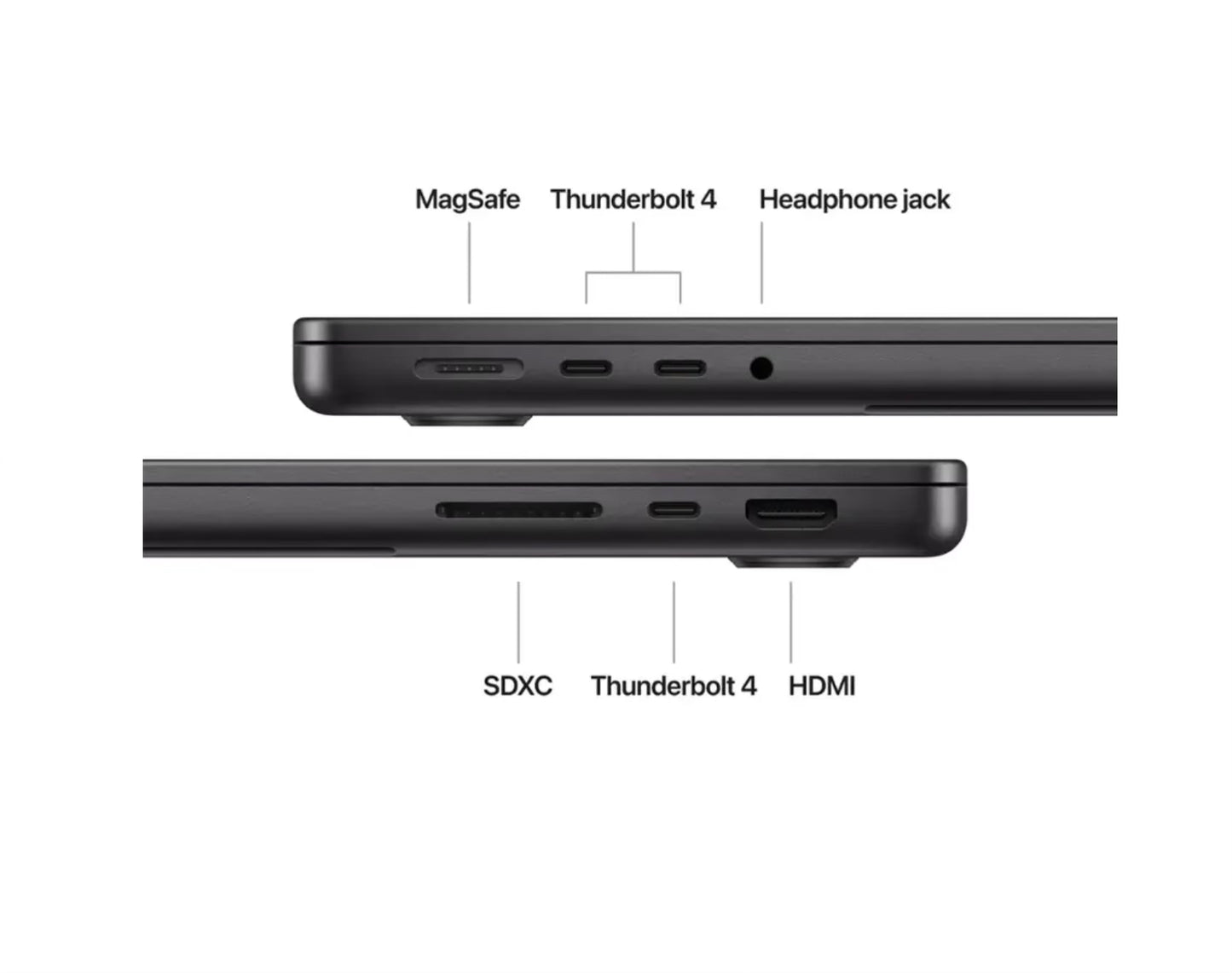 Apple - MacBook Pro 14-inch Laptop - Apple M4 chip ndertuar për Apple Intelligence - 16GB Memory - 1TB SSD - Space Black